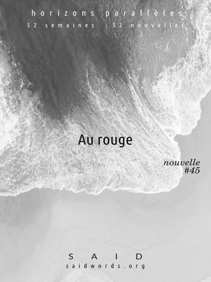 cover image of Au rouge